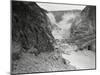 Aerial View of Hoover Dam Site-null-Mounted Photographic Print