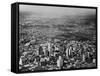 Aerial View of Houston and Surrounding Suburbs-null-Framed Stretched Canvas