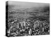 Aerial View of Houston and Surrounding Suburbs-null-Stretched Canvas