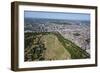 Aerial View of Hyde Park and London, England, United Kingdom, Europe-Alex Treadway-Framed Photographic Print