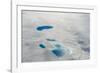 Aerial view of ice sheet, Greenland-Keren Su-Framed Photographic Print