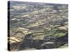 Aerial View of Inca Terraces, Colca Canyon, Chivay, Peru, South America-Christopher Rennie-Stretched Canvas