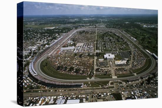 Aerial View of Indianapolis Speedway-null-Stretched Canvas