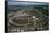 Aerial View of Indianapolis Speedway-null-Framed Stretched Canvas