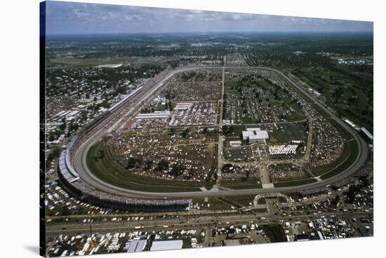 Aerial View of Indianapolis Speedway-null-Stretched Canvas