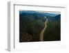 Aerial view of Interstate 80 (I-80), Utah, USA-null-Framed Photographic Print