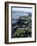 Aerial View of Inverary Castle and Loch Fyne, Inverary, Scotland, United Kingdom-Adam Woolfitt-Framed Photographic Print