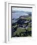 Aerial View of Inverary Castle and Loch Fyne, Inverary, Scotland, United Kingdom-Adam Woolfitt-Framed Photographic Print