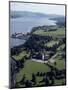 Aerial View of Inverary Castle and Loch Fyne, Inverary, Scotland, United Kingdom-Adam Woolfitt-Mounted Photographic Print
