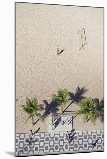 Aerial View of Ipanema Beach, Rio De Janeiro, Brazil-Ian Trower-Mounted Photographic Print