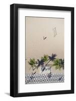 Aerial View of Ipanema Beach, Rio De Janeiro, Brazil-Ian Trower-Framed Photographic Print