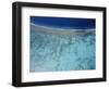 Aerial view of island, French Polynesia-Panoramic Images-Framed Photographic Print