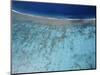 Aerial view of island, French Polynesia-Panoramic Images-Mounted Photographic Print