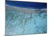 Aerial view of island, French Polynesia-Panoramic Images-Mounted Photographic Print