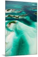 Aerial View of Island in Caribbean Sea, Great Exumand, Bahamas-null-Mounted Premium Photographic Print