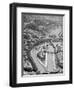 Aerial View of Isola Tiberina, Looking South-Charles Rotkin-Framed Photographic Print