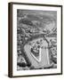 Aerial View of Isola Tiberina, Looking South-Charles Rotkin-Framed Photographic Print