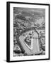 Aerial View of Isola Tiberina, Looking South-Charles Rotkin-Framed Photographic Print