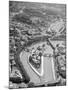 Aerial View of Isola Tiberina, Looking South-Charles Rotkin-Mounted Photographic Print