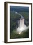 Aerial View of Kaieteur Falls and the Potaro River in Full Spate, Guyana, South America-Mick Baines & Maren Reichelt-Framed Photographic Print