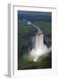 Aerial View of Kaieteur Falls and the Potaro River in Full Spate, Guyana, South America-Mick Baines & Maren Reichelt-Framed Photographic Print