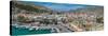 Aerial view of Kalimnos town, Kalimnos, Dodecanese Islands, Greek Islands, Greece, Europe-Frank Fell-Stretched Canvas