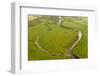 Aerial View of Kasari River, Matsalu National Park, Estonia, May 2009-Rautiainen-Framed Photographic Print