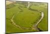 Aerial View of Kasari River, Matsalu National Park, Estonia, May 2009-Rautiainen-Mounted Photographic Print