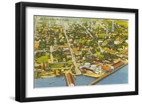 Aerial View of Key West, Florida-null-Framed Art Print