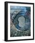 Aerial view of Kilauea Volcano, Hawaii Volcanoes National Park, USA-Jerry Ginsberg-Framed Photographic Print