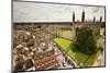 Aerial View of King's College of the University of Cambridge in England-Carlo Acenas-Mounted Photographic Print