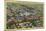 Aerial View of Kodak Park, Rochester, New York-null-Mounted Art Print