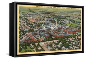Aerial View of Kodak Park, Rochester, New York-null-Framed Stretched Canvas