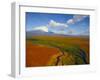 Aerial View of Kronotskaya River in September, Kronotsky Zapovednik Reserve, Russia-Igor Shpilenok-Framed Photographic Print