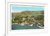 Aerial View of La Jolla, California-null-Framed Premium Giclee Print