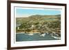 Aerial View of La Jolla, California-null-Framed Premium Giclee Print