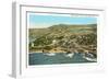 Aerial View of La Jolla, California-null-Framed Art Print