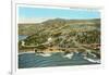 Aerial View of La Jolla, California-null-Framed Art Print