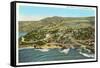 Aerial View of La Jolla, California-null-Framed Stretched Canvas