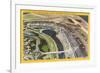 Aerial View of Laguardia Field-null-Framed Art Print