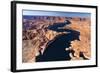 Aerial View of Lake Powell, Near Page, Arizona and the Utah Border, USA, February 2015-Juan Carlos Munoz-Framed Photographic Print