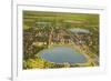 Aerial View of Lakeland, Florida-null-Framed Premium Giclee Print