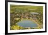 Aerial View of Lakeland, Florida-null-Framed Premium Giclee Print