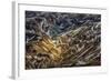 Aerial View of Landmannalaugar, Central Highlands, Iceland-Arctic-Images-Framed Photographic Print