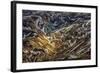 Aerial View of Landmannalaugar, Central Highlands, Iceland-Arctic-Images-Framed Photographic Print