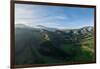 Aerial view of landscape, Zuleta, Imbabura, Ecuador, South America-Ben Pipe-Framed Photographic Print