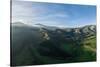 Aerial view of landscape, Zuleta, Imbabura, Ecuador, South America-Ben Pipe-Stretched Canvas