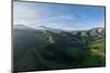 Aerial view of landscape, Zuleta, Imbabura, Ecuador, South America-Ben Pipe-Mounted Photographic Print