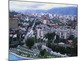 Aerial View of Las Mercedes, Caracas, Venezuela-Adina Tovy-Mounted Photographic Print