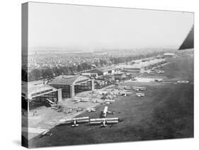 Aerial View of Le Bourget Flying Field-null-Stretched Canvas